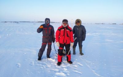 Группа сотрудников ИКЗ ТюмНЦ СО РАН в апреле успешно провела экспедиционные работы на северо-востоке ЯНАО